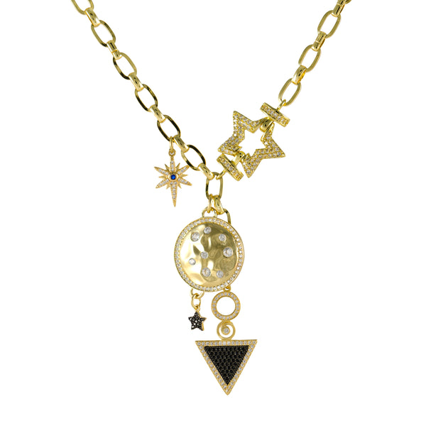 Celeste Cosmic Compass Necklace