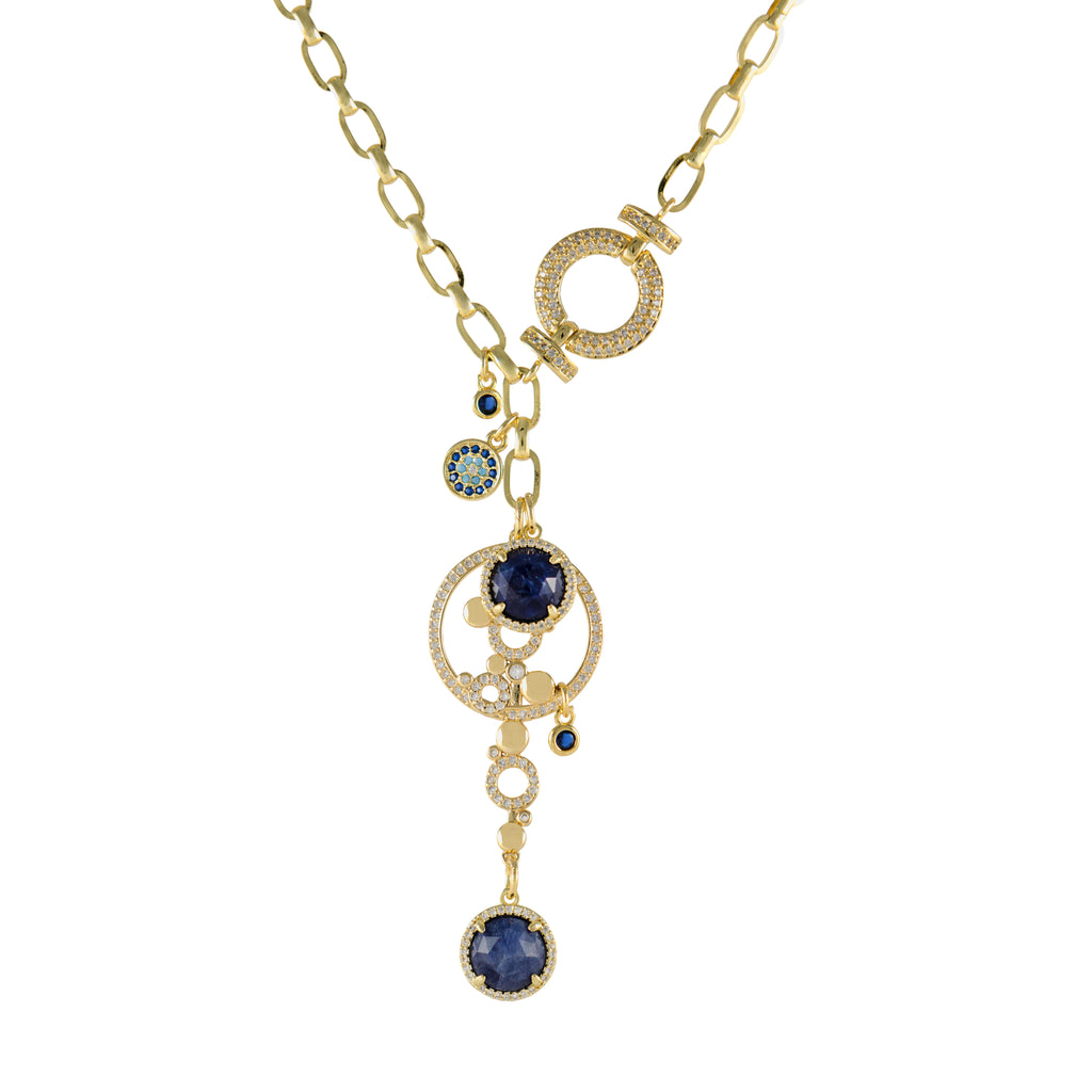 Irene Lapis Lazuli Gemstone Necklace